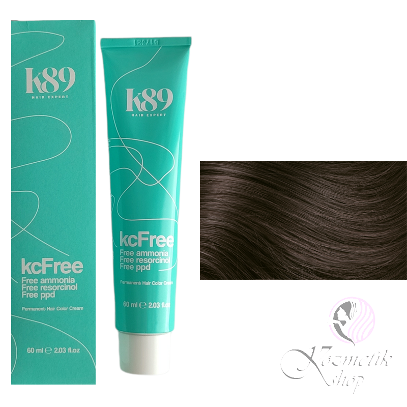 K89 KC Free profesionálna farba na vlasy bez amoniaku 60 ml - Farba: 9.2 Very Light Blonde Pearl - Veľmi svetlá blond perleťová