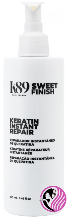 K89 Sweet Finish Keratin Instant Repair ošetrenie vlasov 250 ml