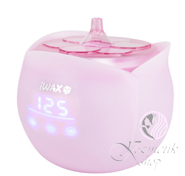 iWAX Ohrievač depilačného vosku Flower ružový