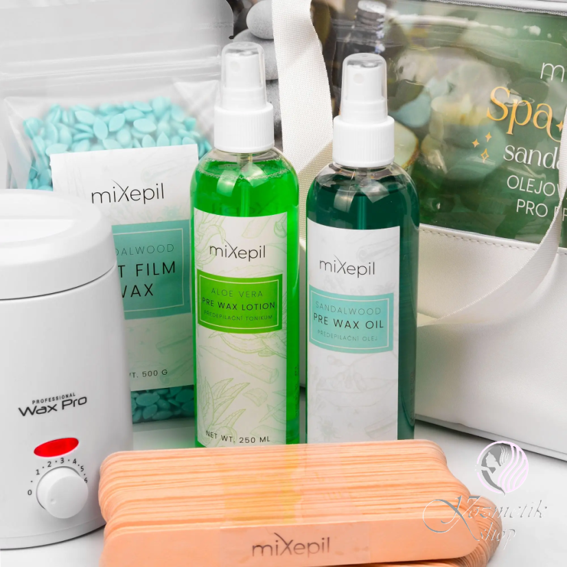 Mixepil Oil SPA Ritual SANDALWOOD – Depilácia ako z luxusného salónu
