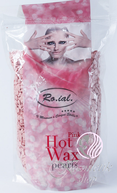 Ro.ial Hot Wax zrniečka vosku PINK 800 g