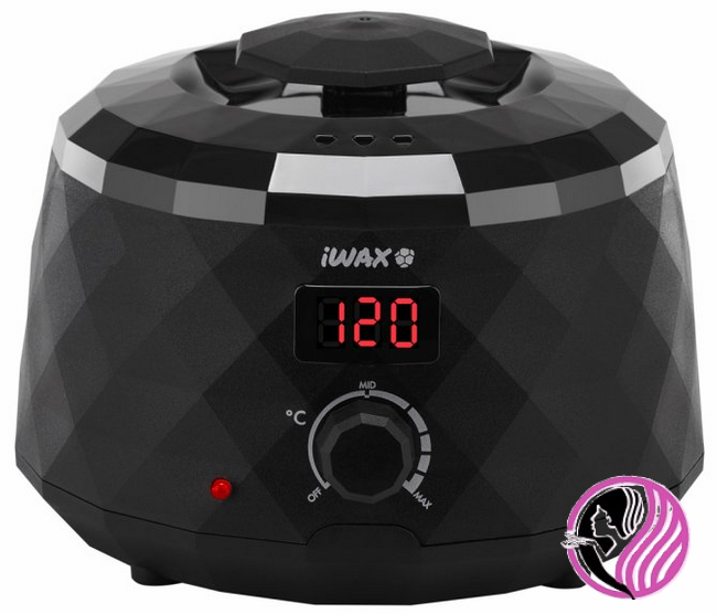 iWax Diamond Tech ohrievač vosku 400 ml čierny / biely
