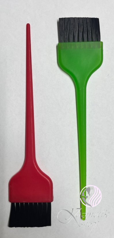 Štetec na farbenie vlasov - Farba: zelená