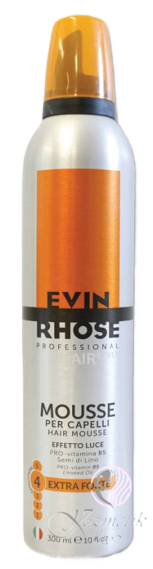 EVIN RHOSE Extra Strong – Extra silné fixačné tužidlo na vlasy 300 ml