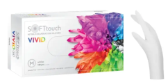 Nitrilové rukavice Soft Care VIVID WHITE 100 ks