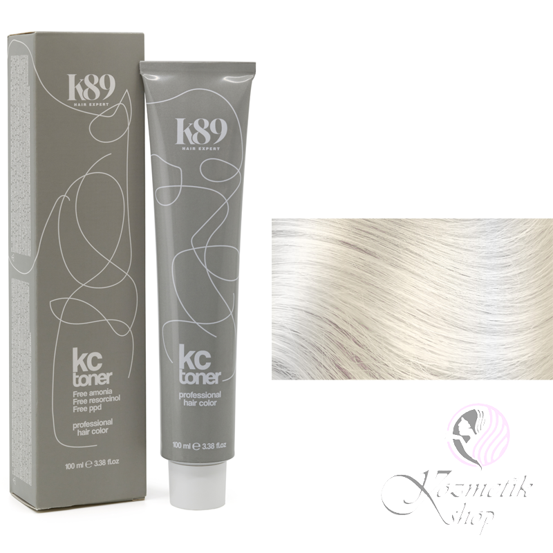 K89 Key Color Toner T72+ Pearl Violet (Perleťovo fialová) – Profesionálny toner na vlasy 100 ml