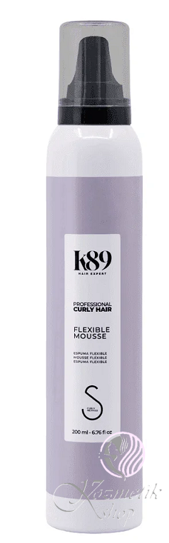 K89 CURLY Hair Mousse Flexible Stylingová pena na kučeravé vlasy 200 ml