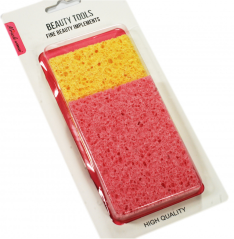 Kozmetické hubky pre hĺbkové čistenie pleti a jemný peeling – set 2 ks-