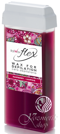ItalWax Flex Depilačný vosk MALINA  100 ml