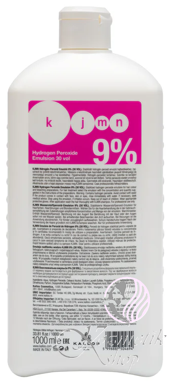 Kallos KJMN peroxid 9% 1000ml