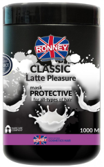 Ronney CLASSIC LATTE Pleasure ochranná maska na vlasy 1000 ml