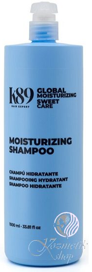 K89 Sweet Care Moisturizing – Hydratačný šampón na suché vlasy - Objem: 1000ml