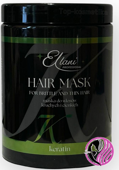 ELLANI KERATIN maska na vlasy - Objem: 1000ml