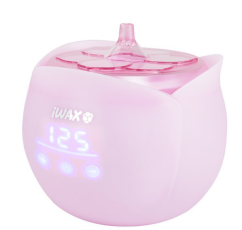 iWAX Ohrievač depilačného vosku Flower ružový