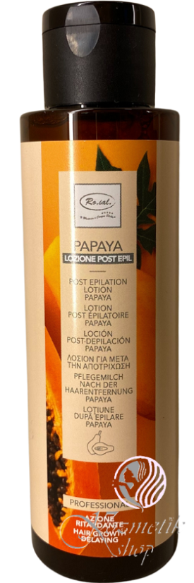Ro.ial Podepilačné tonikum na spomalenie rastu chĺpkov PAPAYA 100 ml