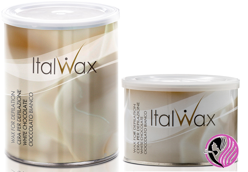 ItalWax Depilačný vosk v plechovke Biela čokoláda - Objem: 400ml
