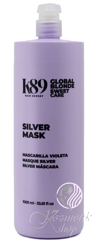 K89 Sweet Care Silver – Maska pre neutralizáciu žltých tónov a regeneráciu - Objem: 1000ml