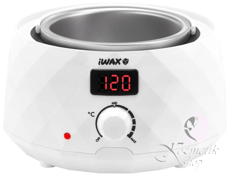 iWax Diamond Tech ohrievač vosku 400 ml čierny / biely
