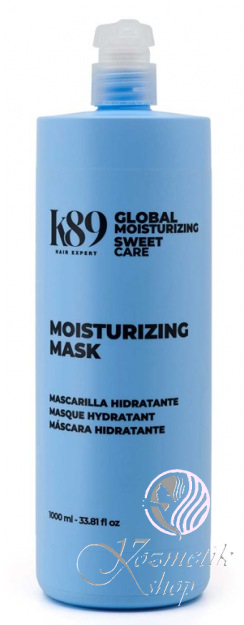 K89 Sweet Care MOISTURIZING – Intenzívna hydratačná maska na suché vlasy - Objem: 1000ml