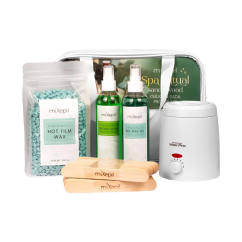Mixepil Sada na depiláciu Oil SPA Ritual SANDALWOOD
