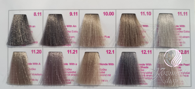 Kallos KJMN krémová farba na vlasy 100ml - Farba: 0.66 Červená (Red) - MIXTON