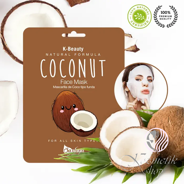 CHOVEMOAR Coconut – Hydratačná a protivrásková maska z netkanej textílie 26ml