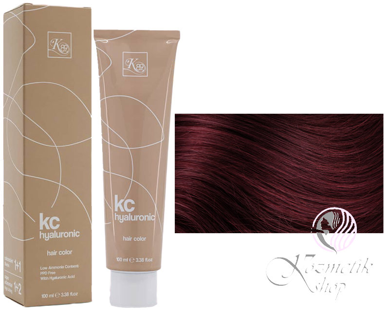 K89 KC Hyaluronic farba na vlasy 100ml - Farba: 6.5 Tmavo-mahagónová blond