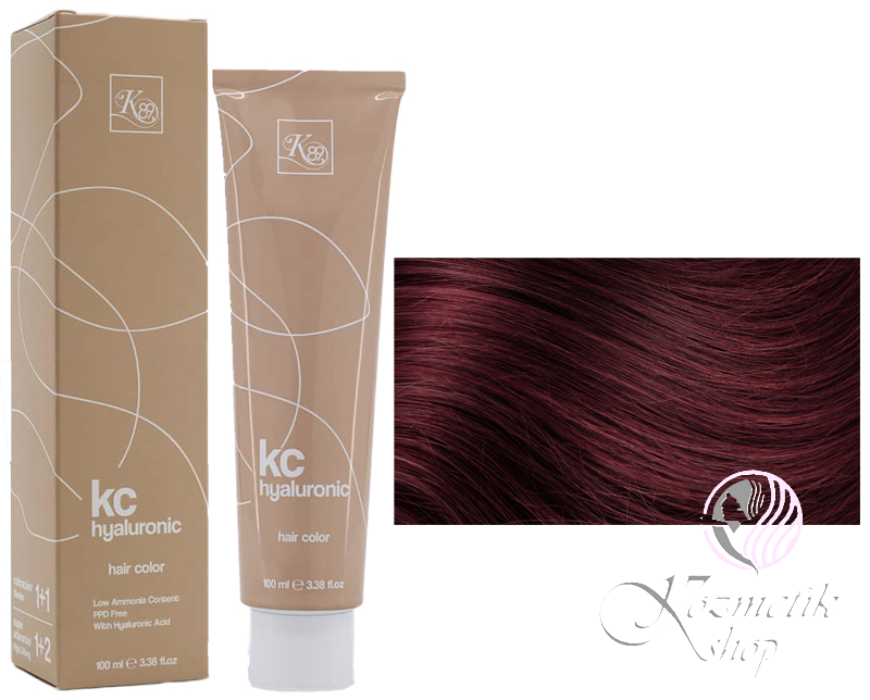 K89 KC Hyaluronic farba na vlasy 100ml - Farba: 7.5 Stredne-mahagónová blond
