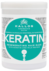 Kallos KJMN KERATIN maska na vlasy regeneračno - hydratačná 1000 ml