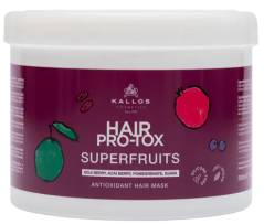 Kallos Hair PRO-TOX SUPERFRUITS antioxidačná maska na vlasy