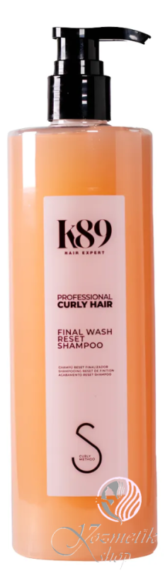 K89 CURLY Hair Final Wash-Reset Šampón 500ml
