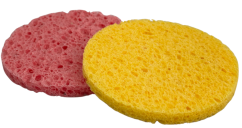 Kozmetické hubky pre hĺbkové čistenie pleti a jemný peeling – set 2 ks