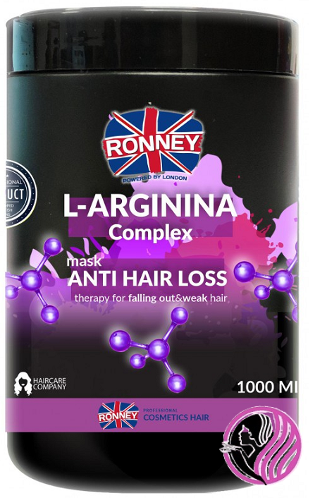 Ronney L-ARGININA Complex Maska proti vypadávaniu vlasov 1000 ml