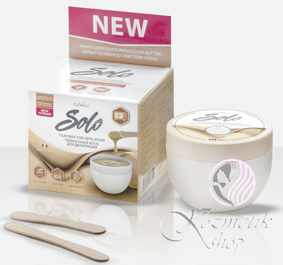 ITALWAX SOLO Biela Čokoláda vosk na doma 250 ml